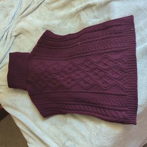 Ralph Lauren Cashmere sleeveless turtle neck sweater